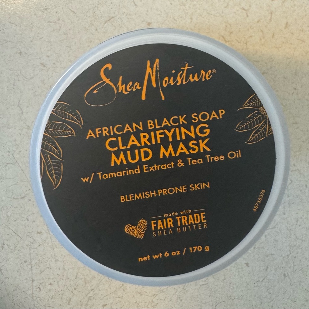 Shea moisture African black soap Clarifying mud mask - Picture 2 of 3